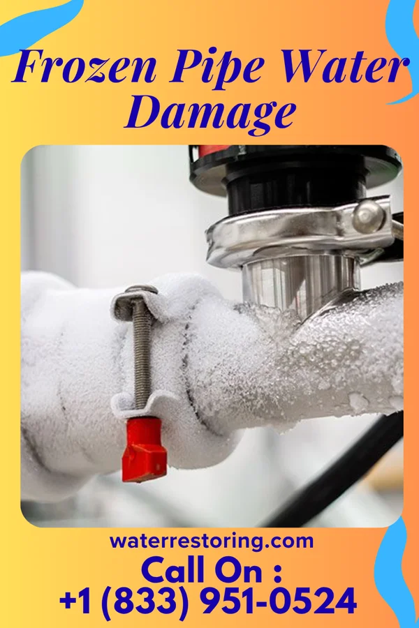 Frozen Pipe Water Damage in Grannis, AR
